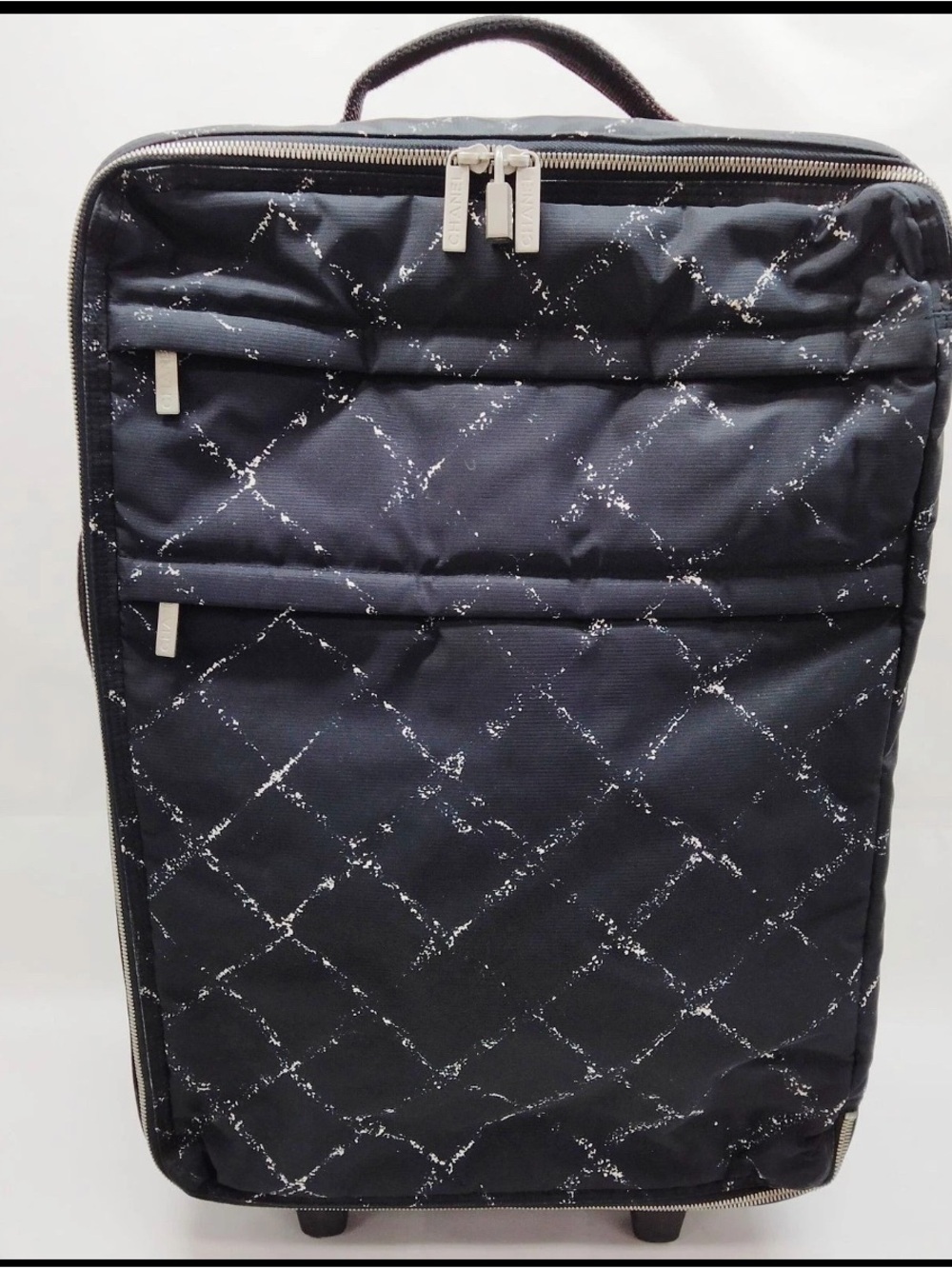 CHANEL Black Quilted Travel Carry-On Bag